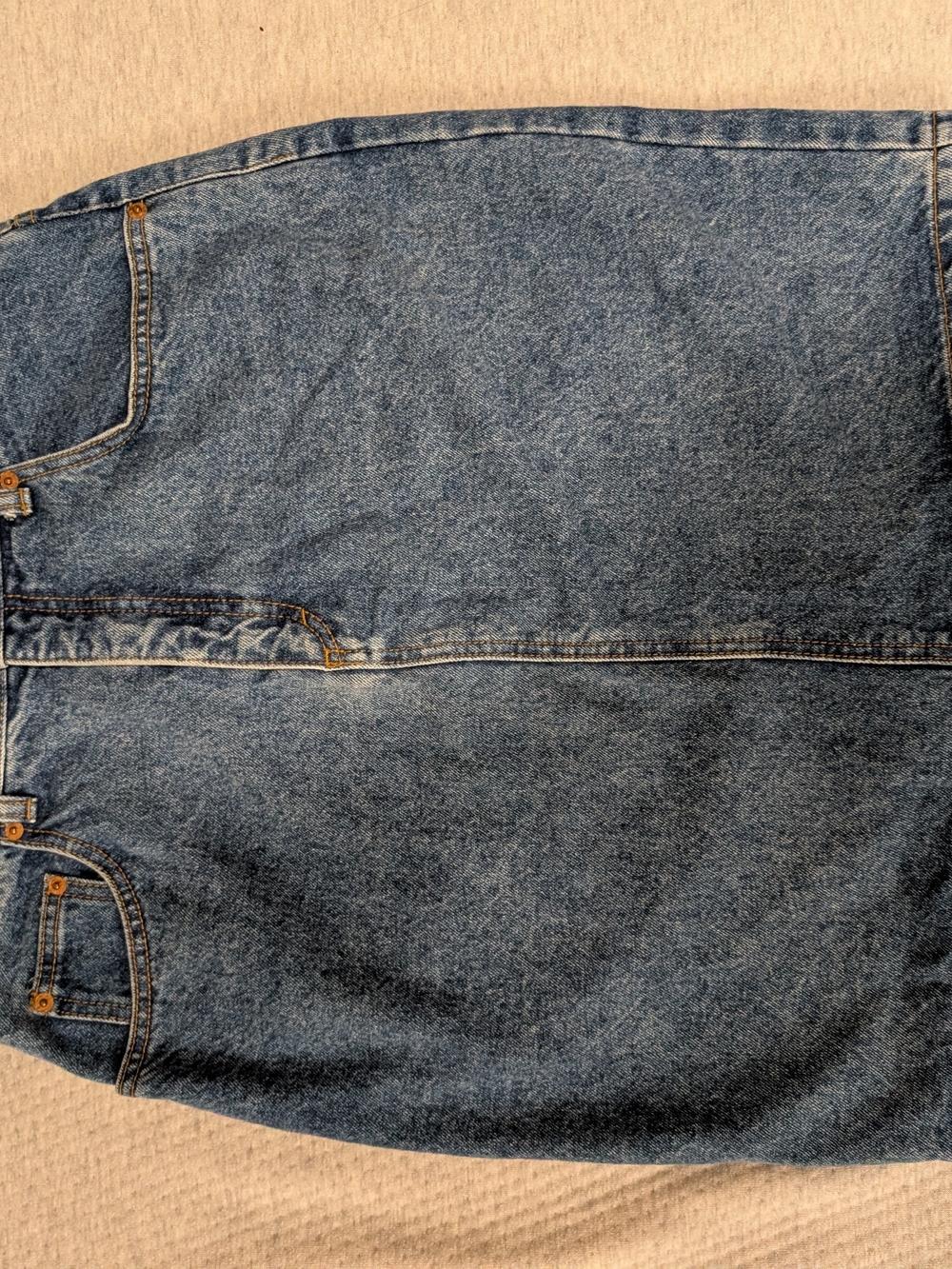 Classic Women’s Blue Denim Skirt